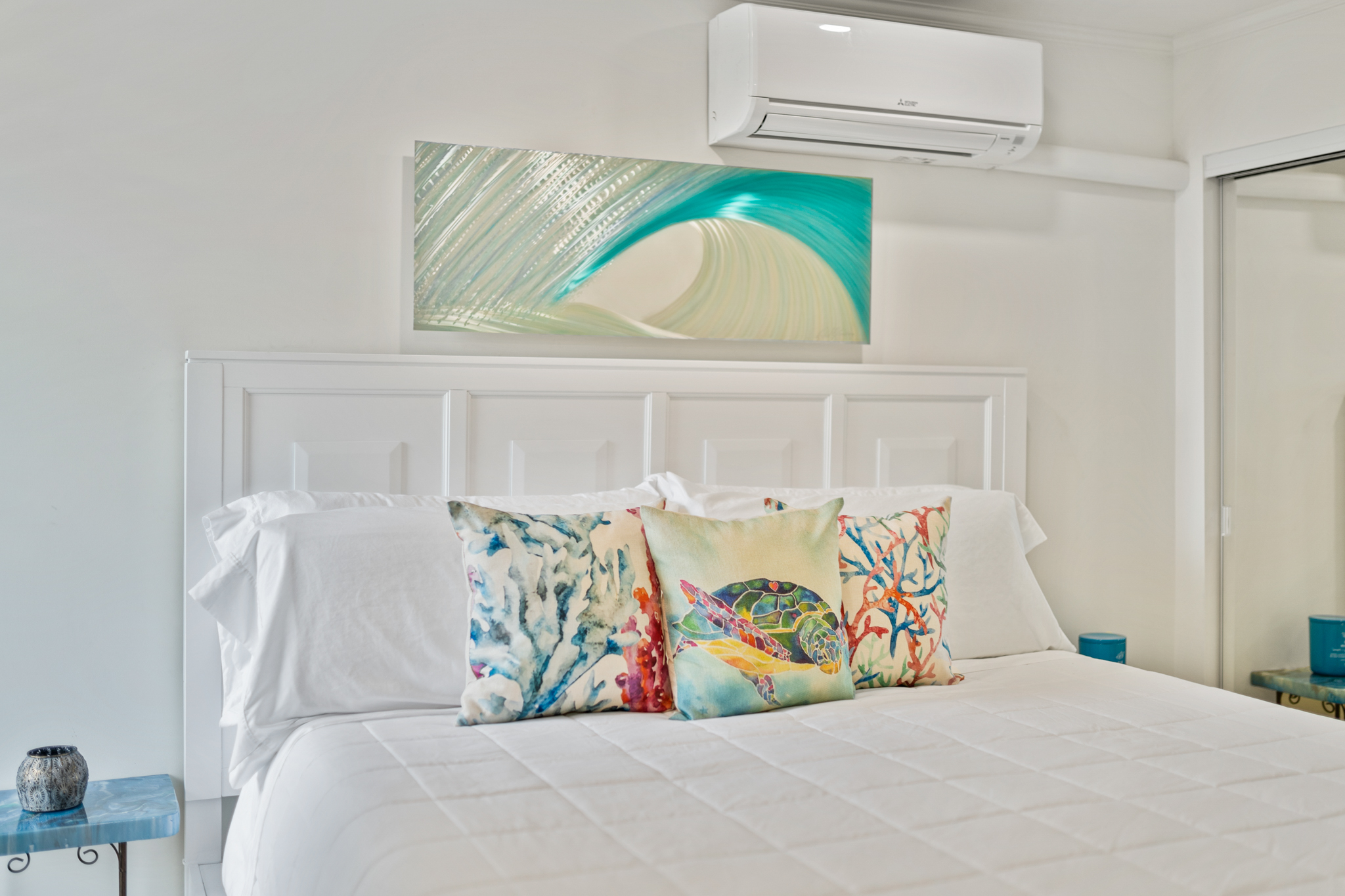 Honeymoon suite bedroom